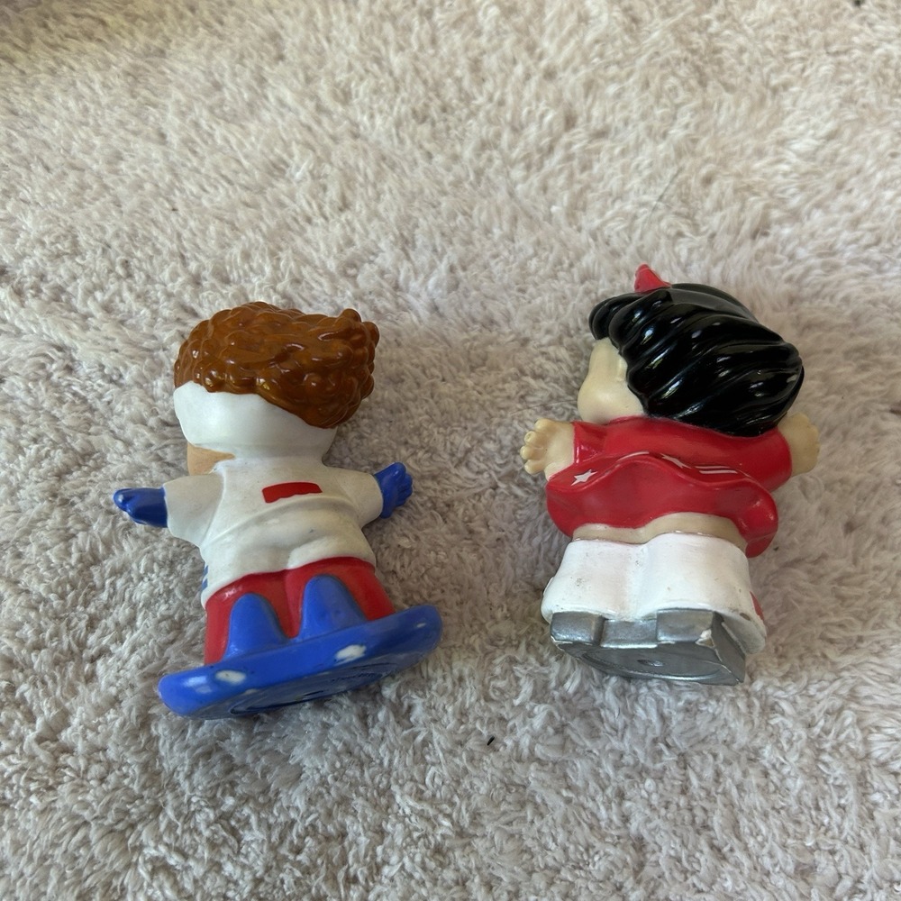Fisher-Price Little People 10 Figures Vintage 90s 2014 John Deer Zoo Olympics - Picture 15 of 15